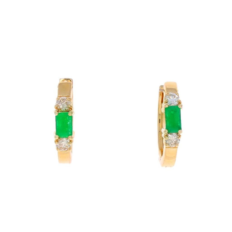 Earring Emerald